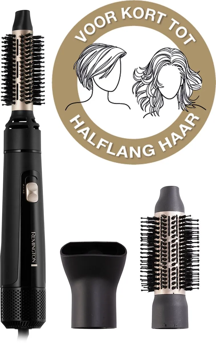 Remington AS7100 Blow Dry & Style Föhnborstel - 400W - Zwart