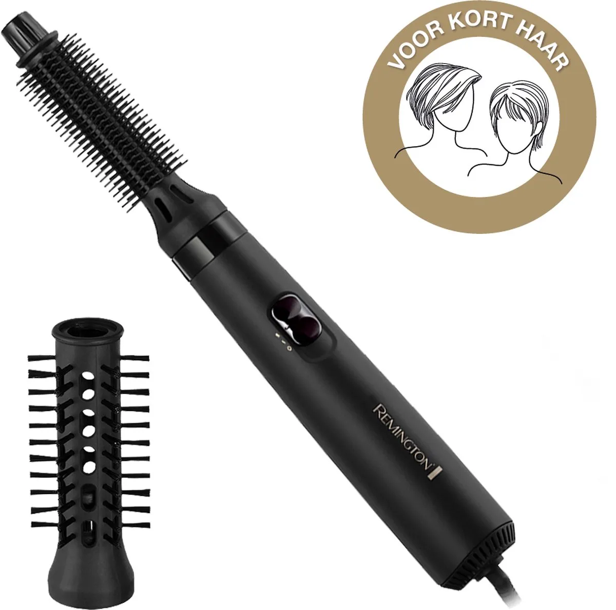 Remington AS7100 Blow Dry & Style Föhnborstel - 400W - Zwart