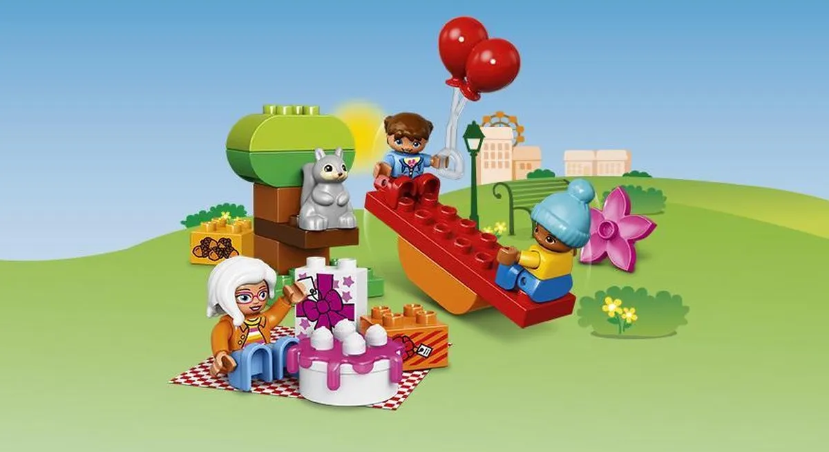 LEGO DUPLO Verjaardagspicknick 10832 - 3 Minifiguren