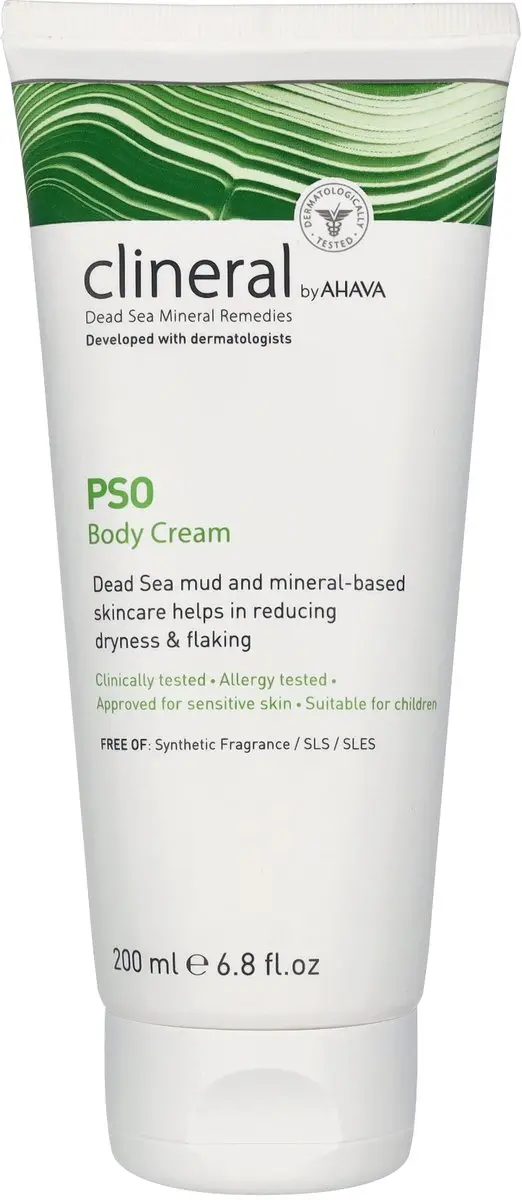 AHAVA CLINERAL PSO Lichaamscrème 200ml