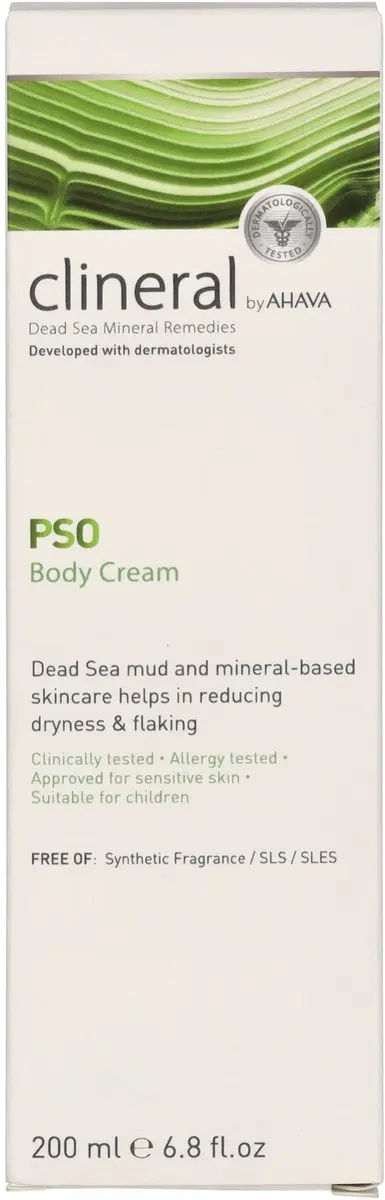 AHAVA CLINERAL PSO Lichaamscrème 200ml