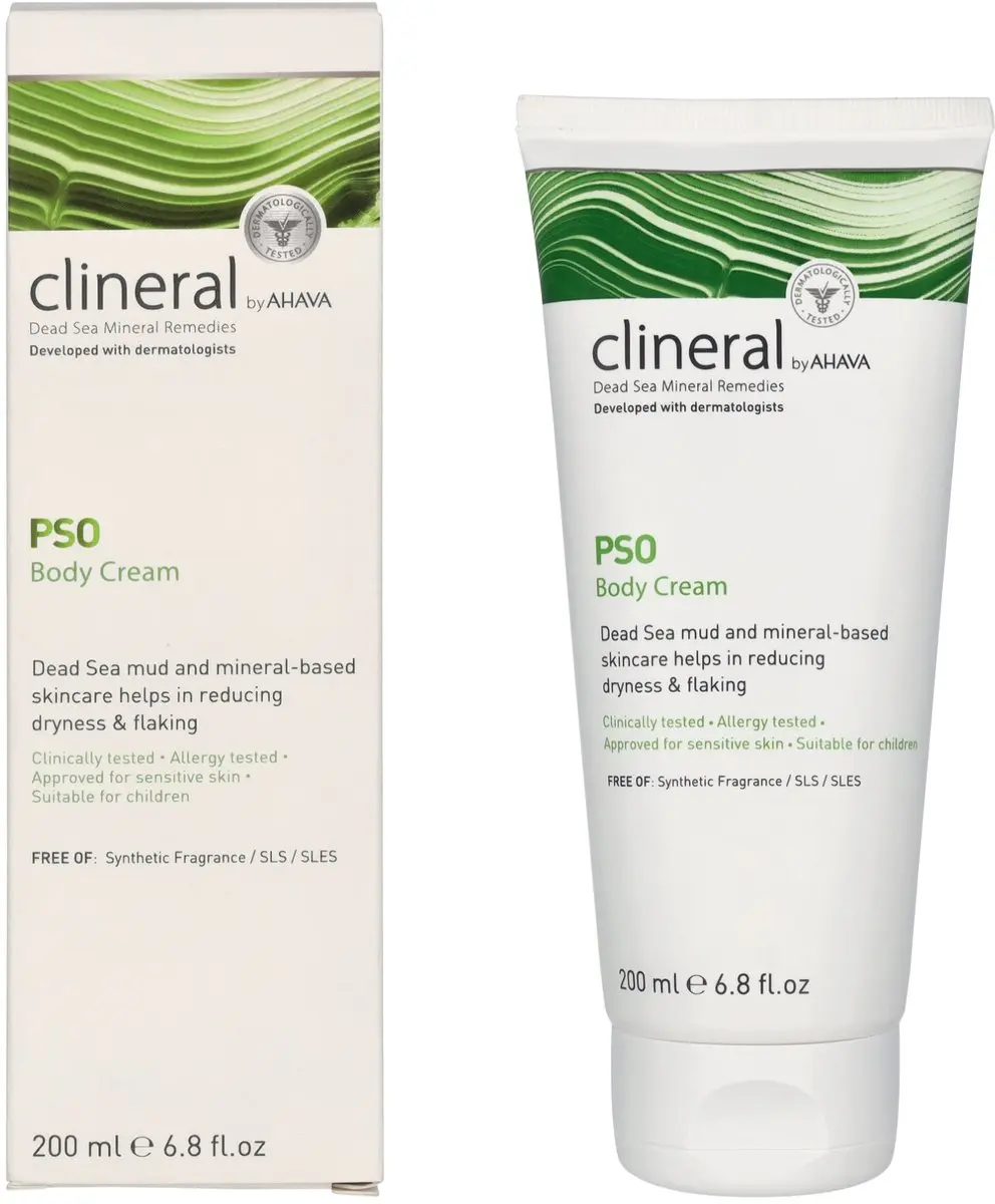 AHAVA CLINERAL PSO Lichaamscrème 200ml