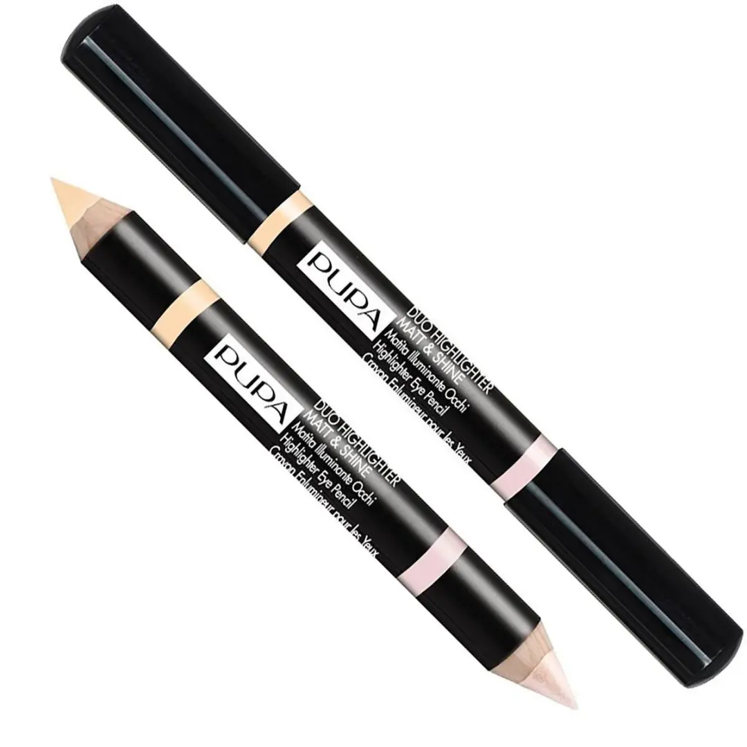 Pupa Milano Duo Highlighter Matt & Shine 001 Beige