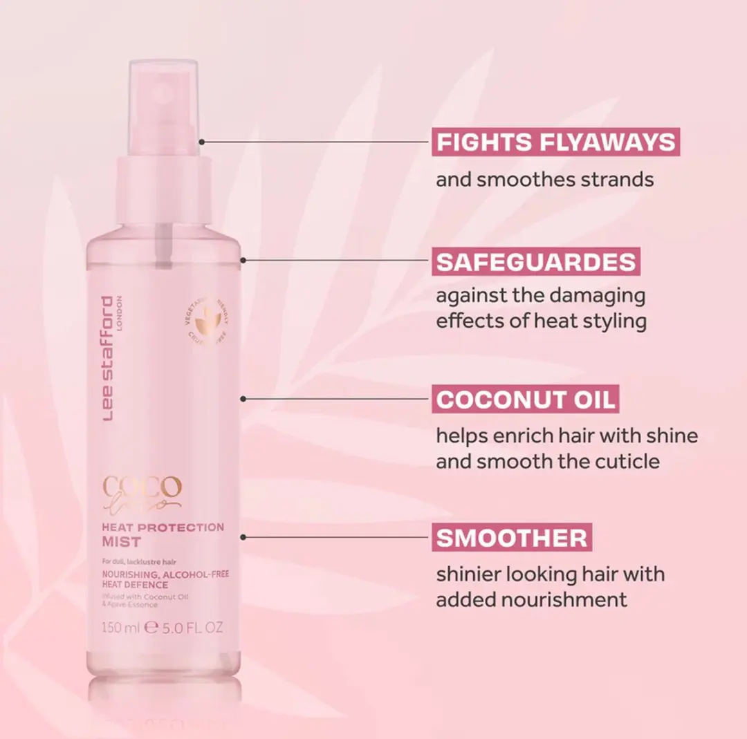 Lee Stafford CoCo LoCo & Agave Heat Protection Mist 150ml