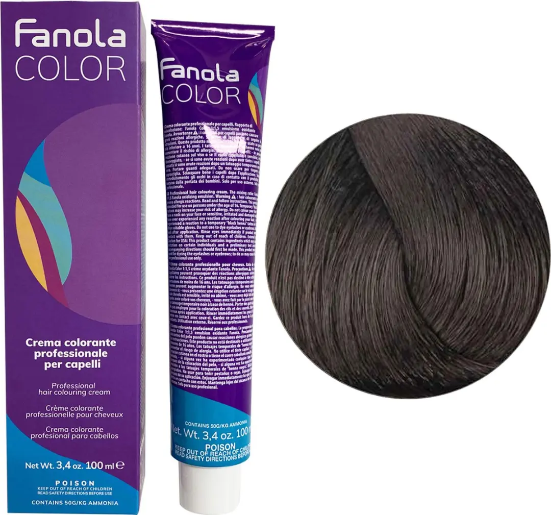 Fanola Professional Haarverf 4.03 Warm Chestnut 150ml