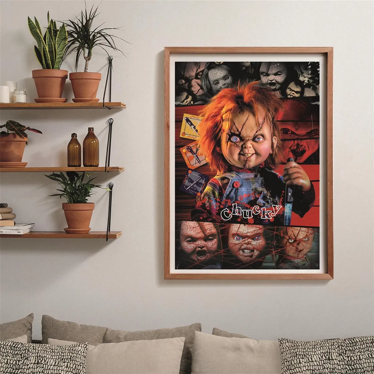 Clementoni Chucky Horror Puzzel 1000 Stuks - Multikleur