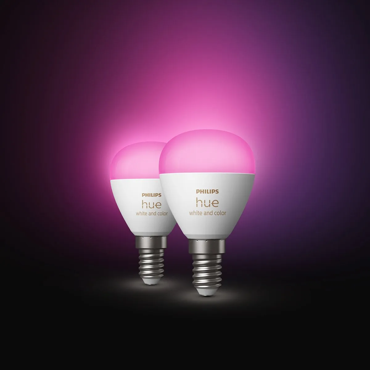 Philips Hue Voordeelpakket E14 - 4 Kogellampen Wit & Kleur - Dimmer Switch