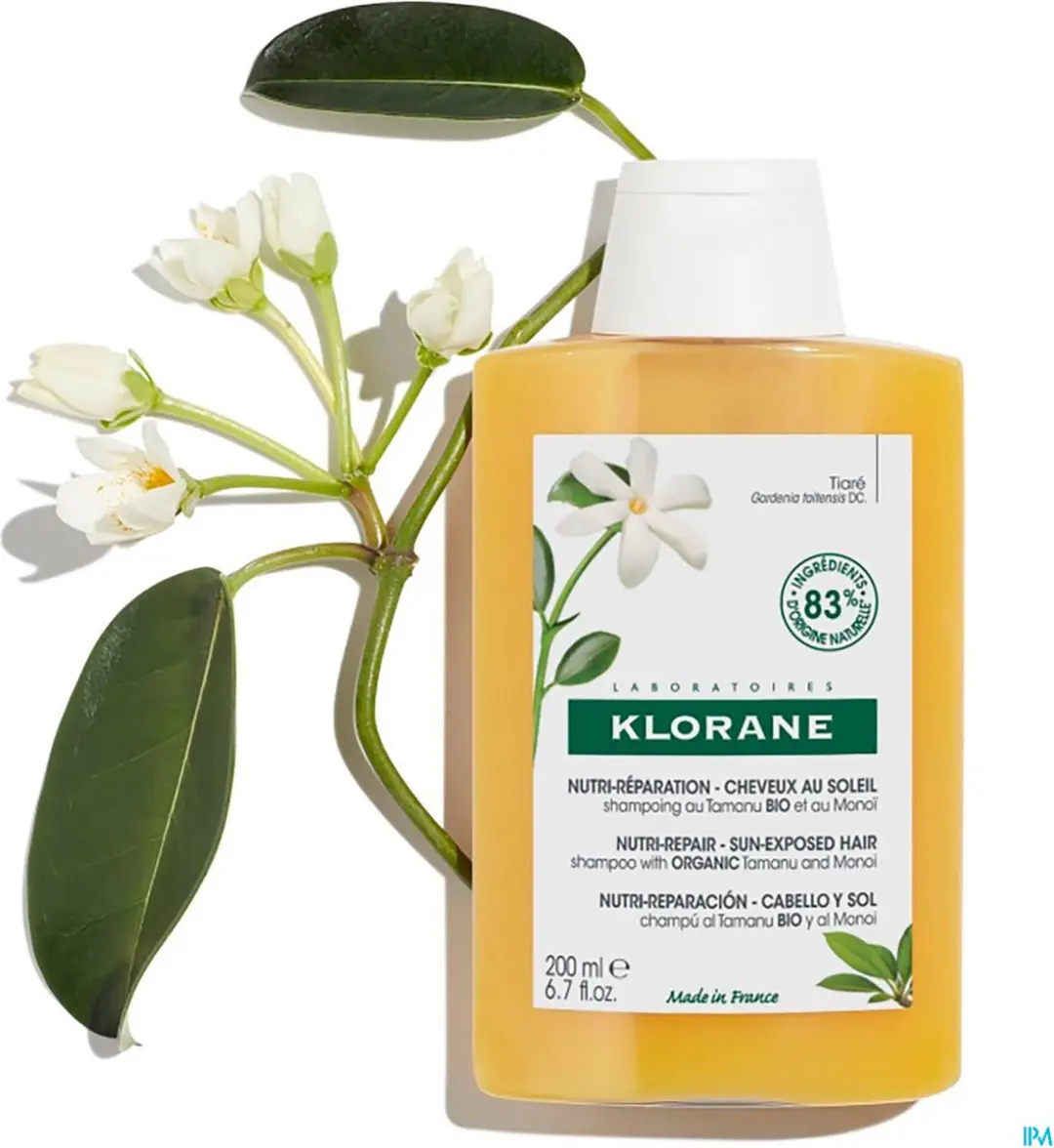 Klorane Nourishing Shampoo Monoa & Tamanu Bio 200ml
