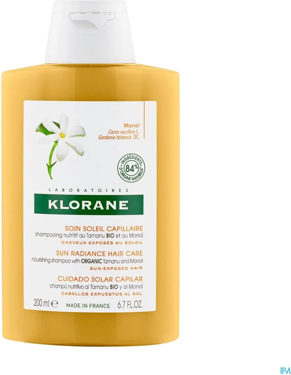 Klorane Nourishing Shampoo Monoa & Tamanu Bio 200ml