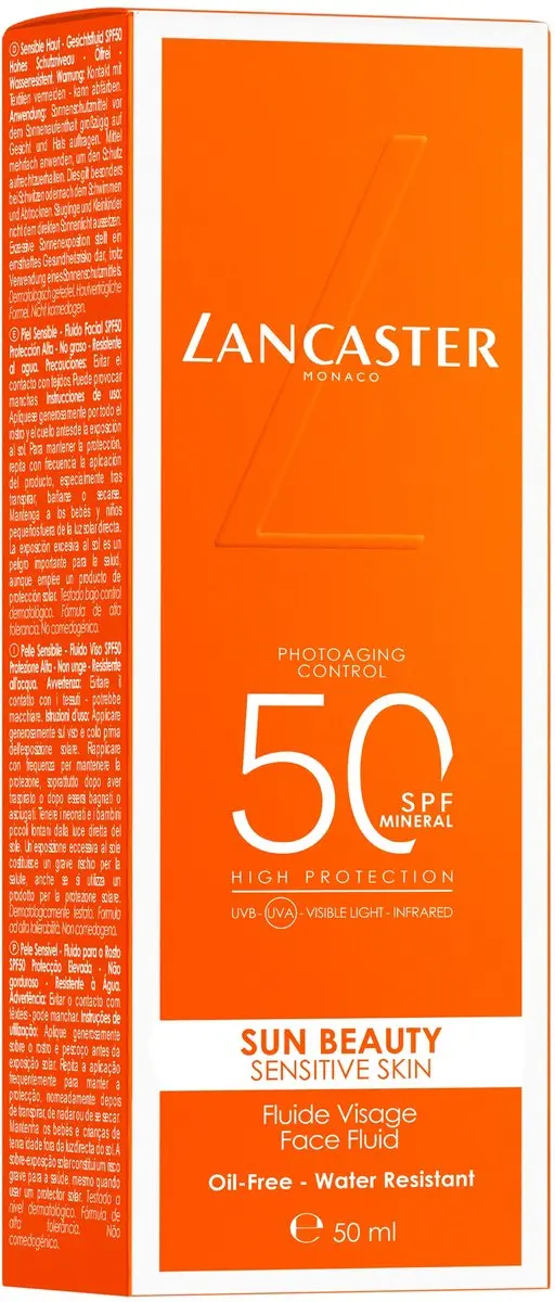 Lancaster Sun Sensitive Oil-Free Milky Fluid SPF50 - 50ml