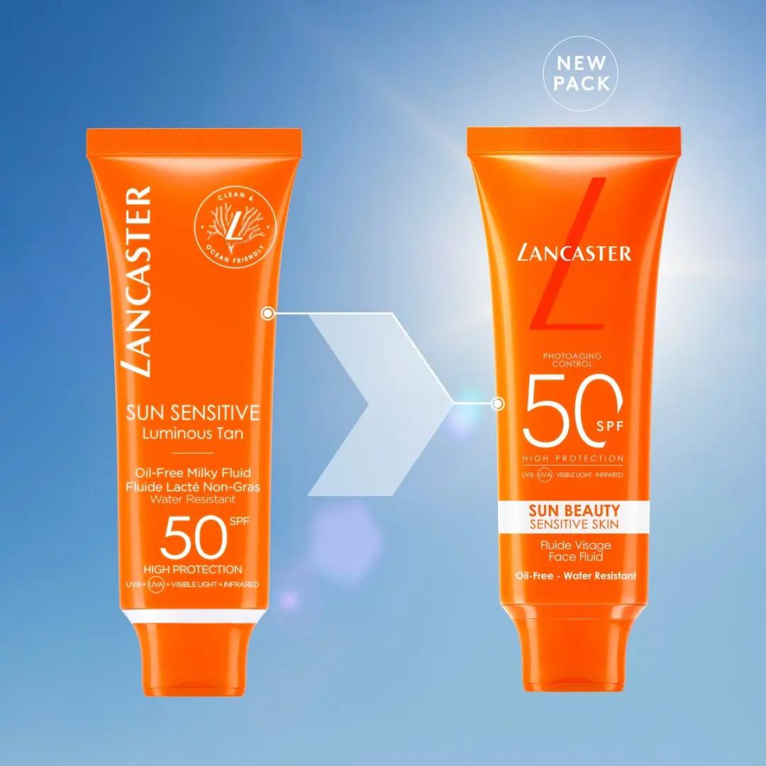 Lancaster Sun Sensitive Oil-Free Milky Fluid SPF50 - 50ml - afbeelding 6 van 6