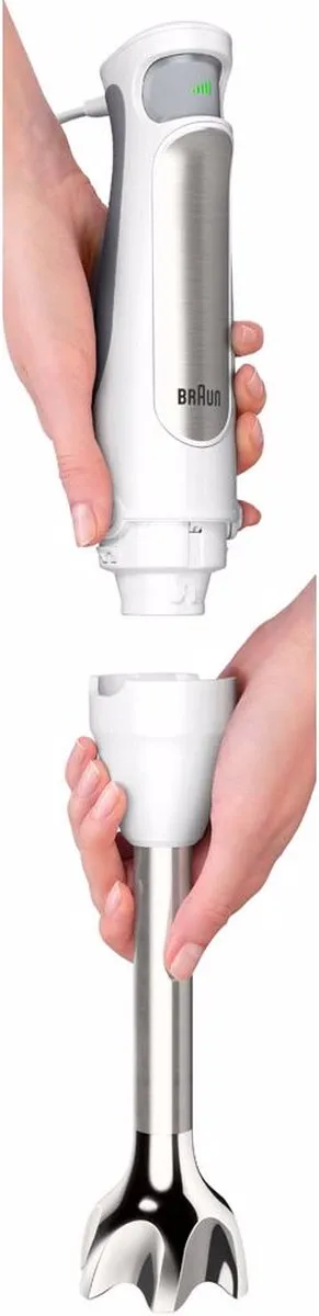 Braun MultiQuick 7 MQ7005WH Staafmixer - 1000W - Wit