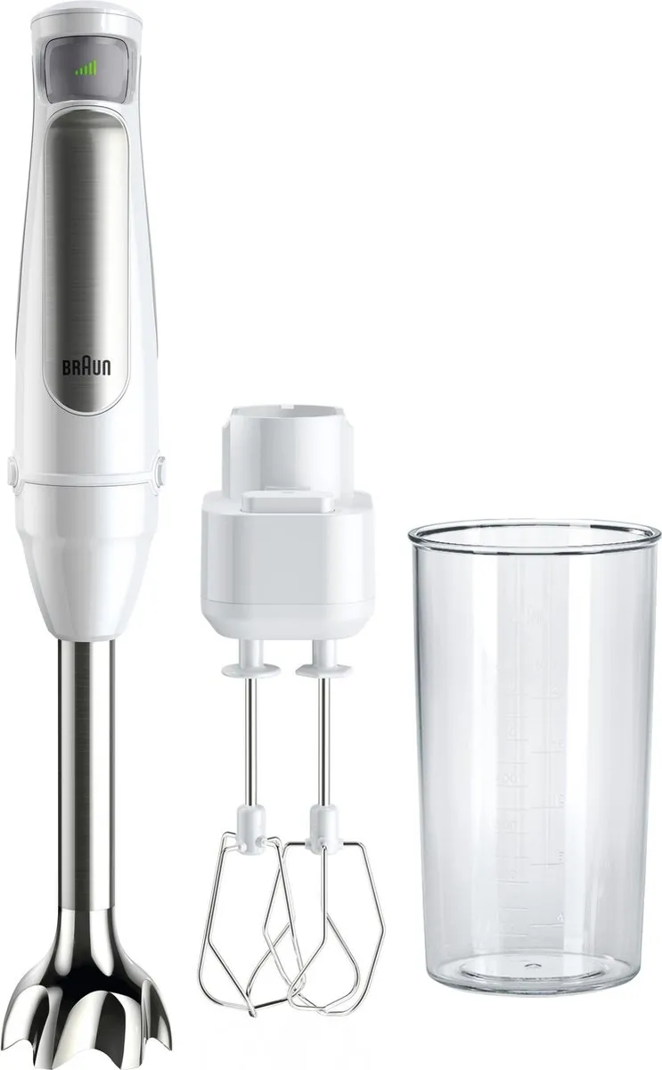 Braun MultiQuick 7 MQ7005WH Staafmixer - 1000W - Wit