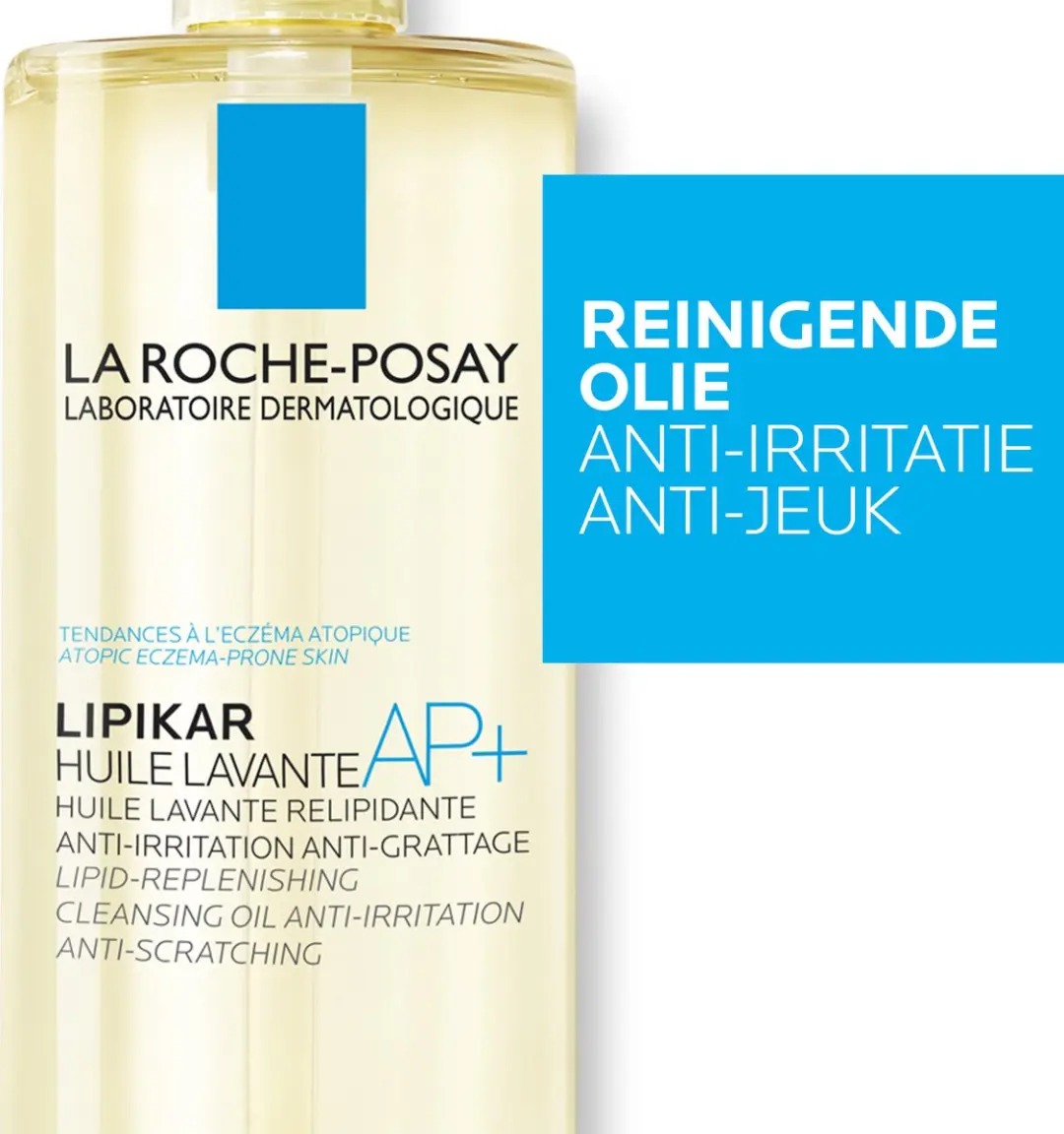 La Roche-Posay Lipikar Wasolie AP+ Douchemiddel 2x400ml