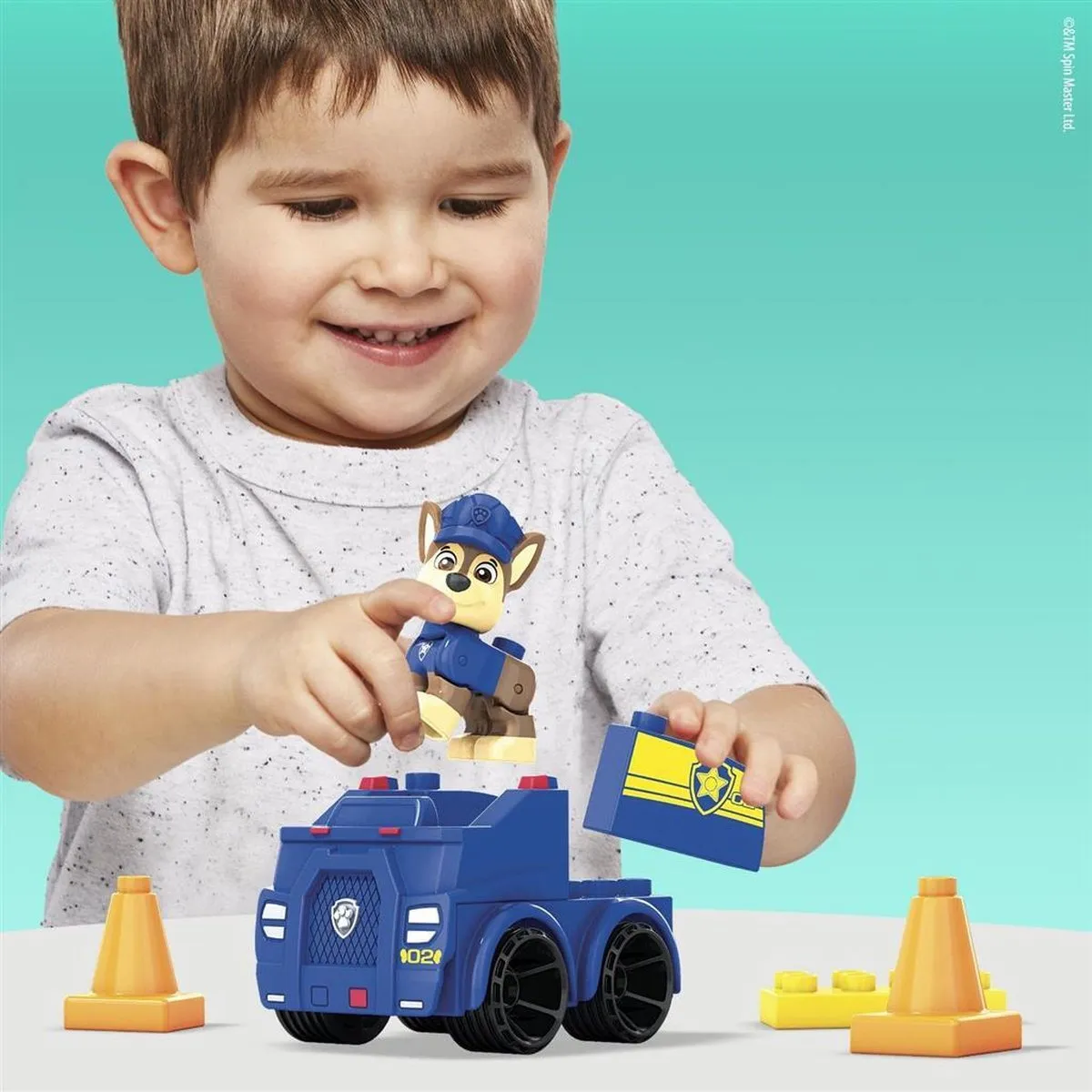Mega Bloks Paw Patrol Chase Patrouillewagen - 1 Minifiguur