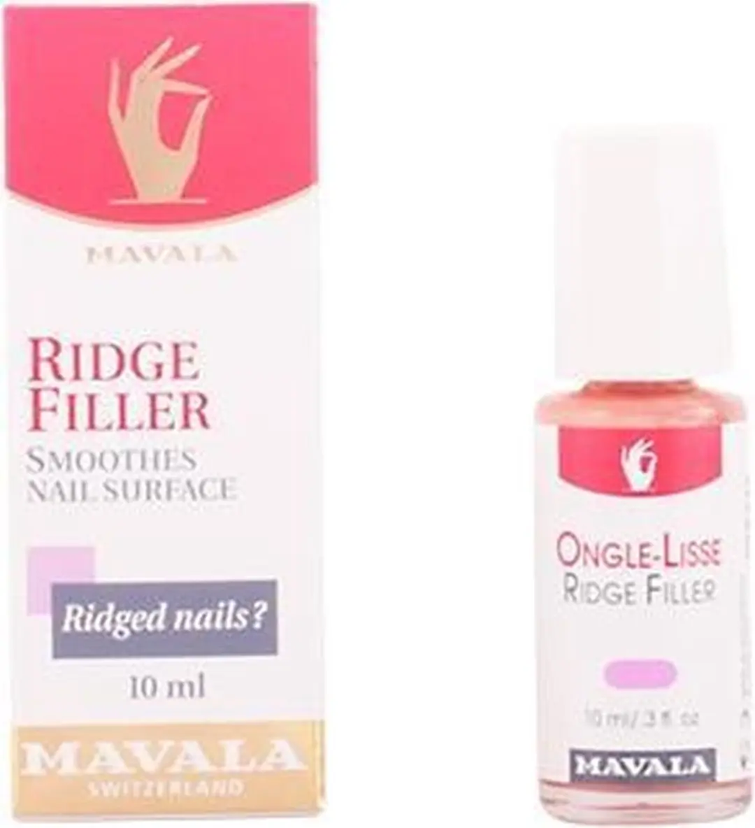 Mavala Ridge Filler Base Unas Lisas 10ml - Transparant