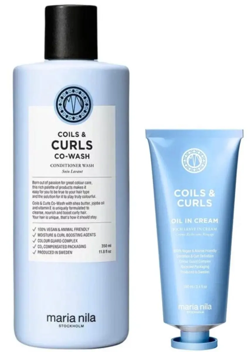 Maria Nila Coils & Curls Leave-In Set - 500ml