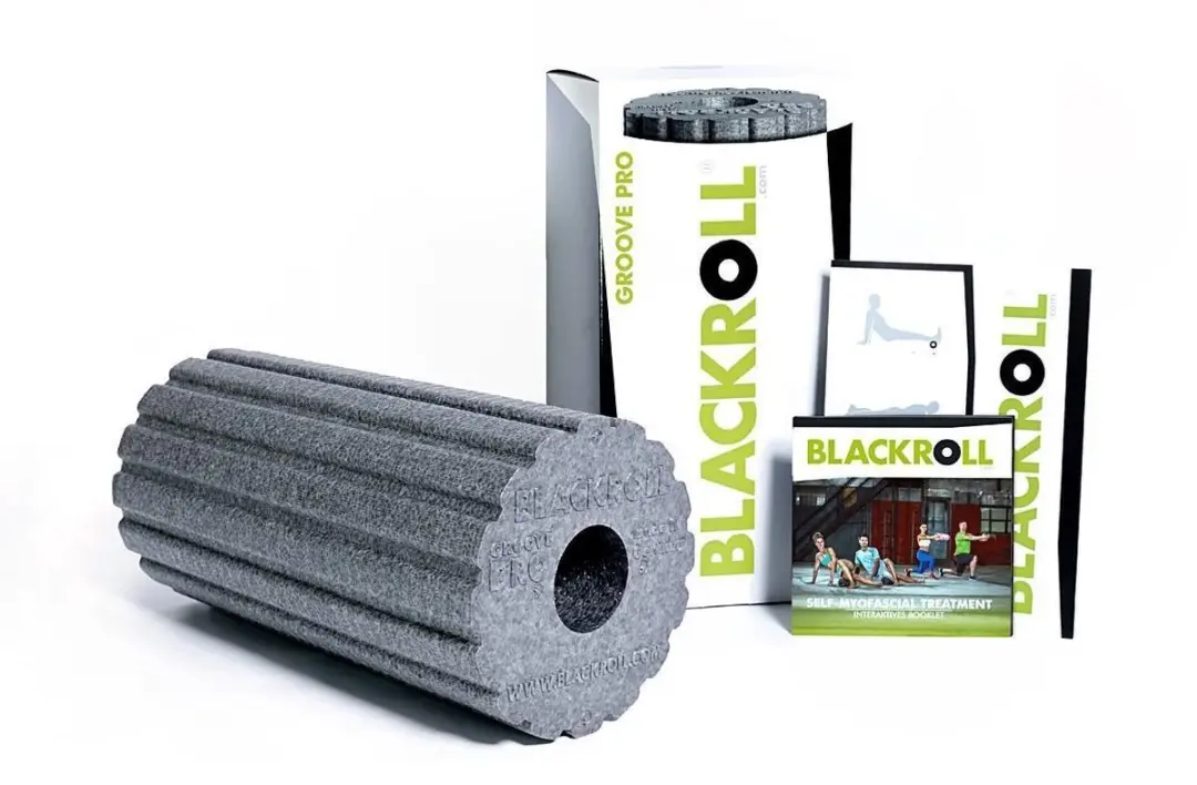 BLACKROLL Groove Pro Foam Roller 30cm - Grijs