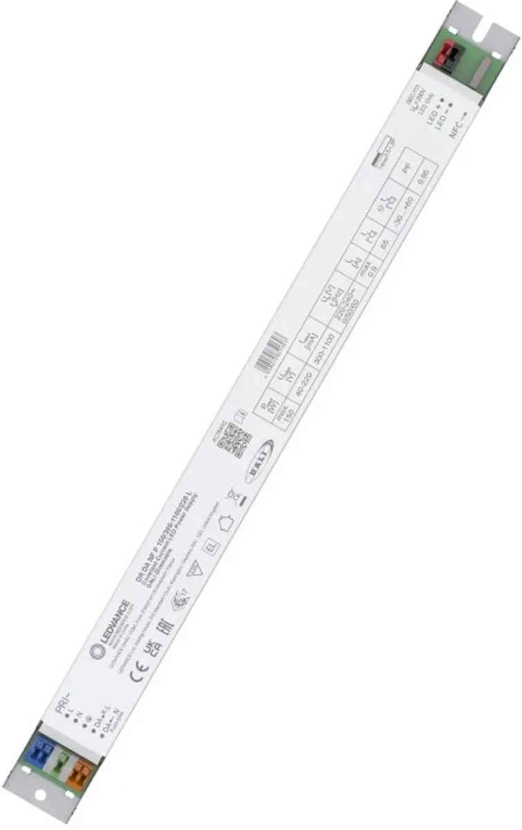 LEDVANCE LED Driver DALI NFC Performance 150/300-1100/220 L