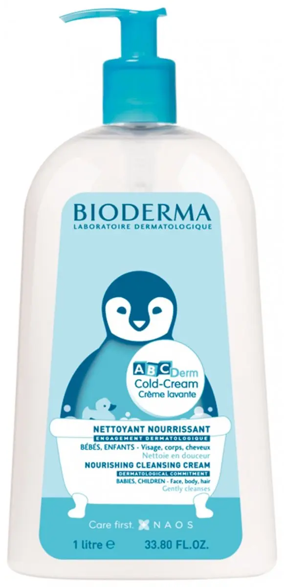 Bioderma Abcderm Douchecrème 1000ml