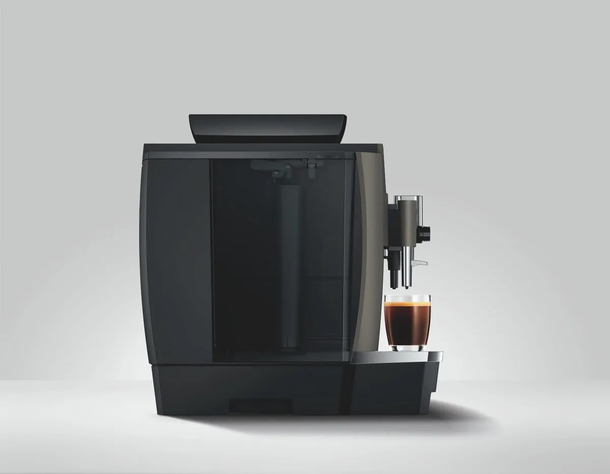 Jura W8 Dark Inox Volautomatische Espressomachine - 17 Programma's