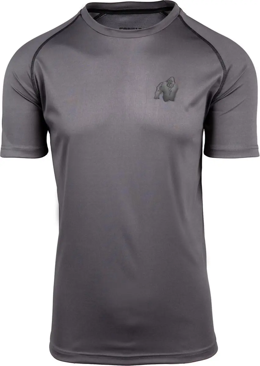 Gorilla Wear Performance T-Shirt Grijs XL