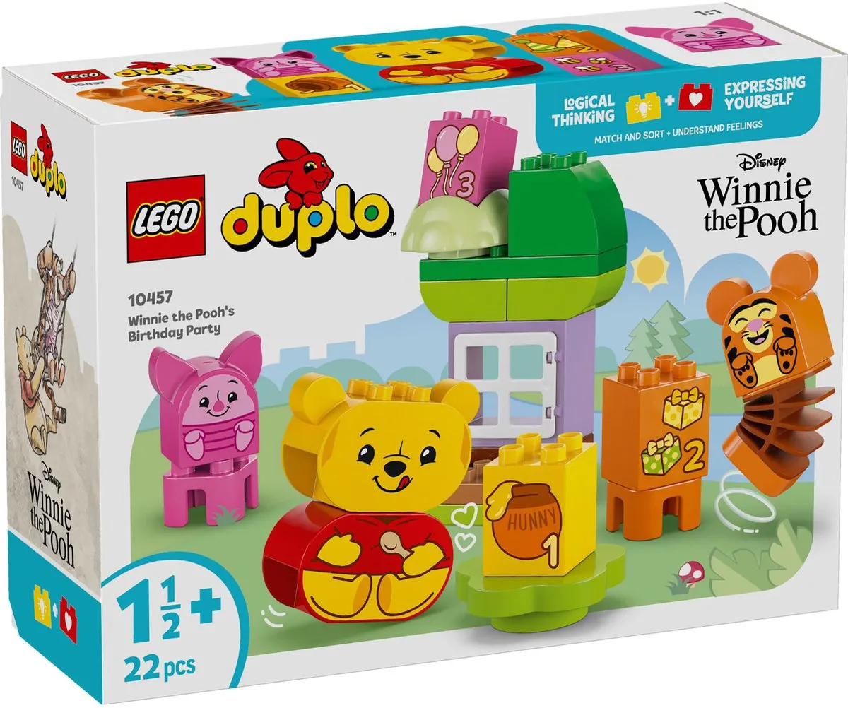 LEGO DUPLO Disney Winnie de Poeh Verjaardagsfeest 10457