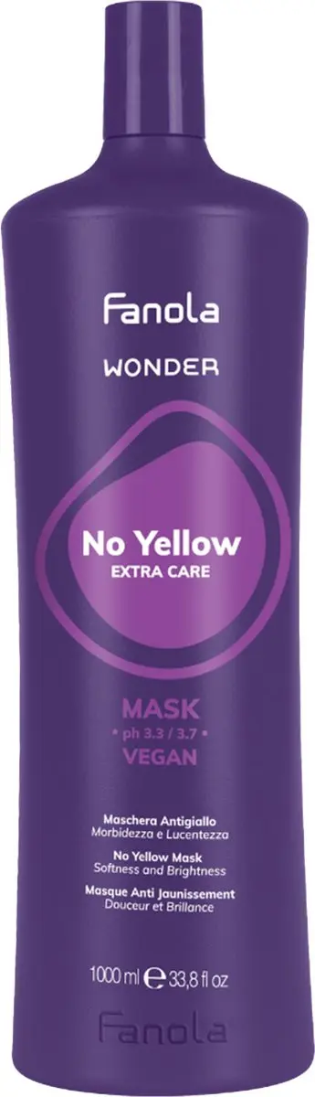 Fanola Wonder No Yellow Mask 100ml - Blond