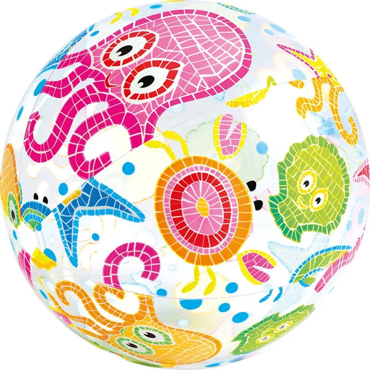 Intex Strandbal Vissen 51cm - Meerkleurig