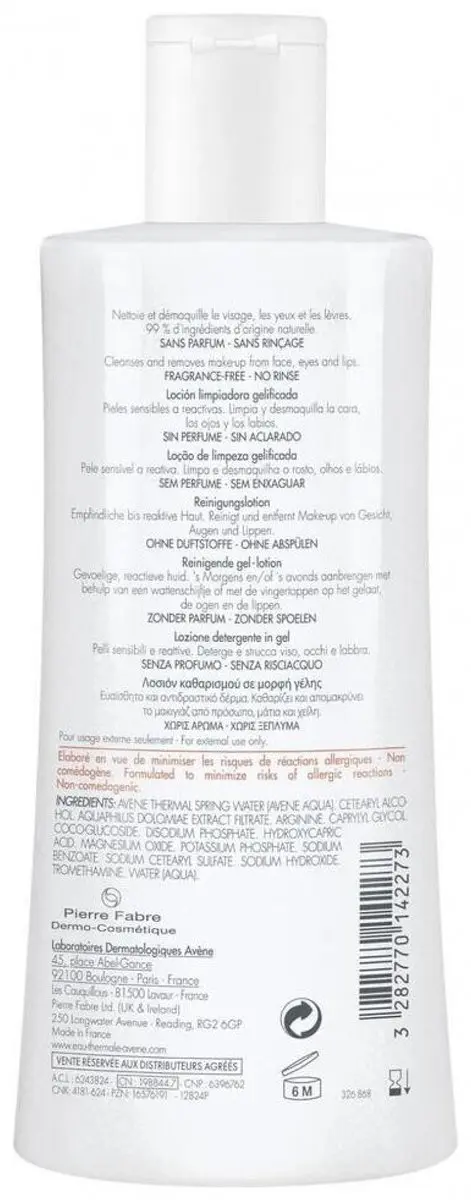 Avène Tolérance Reinigende Lotion 400ml