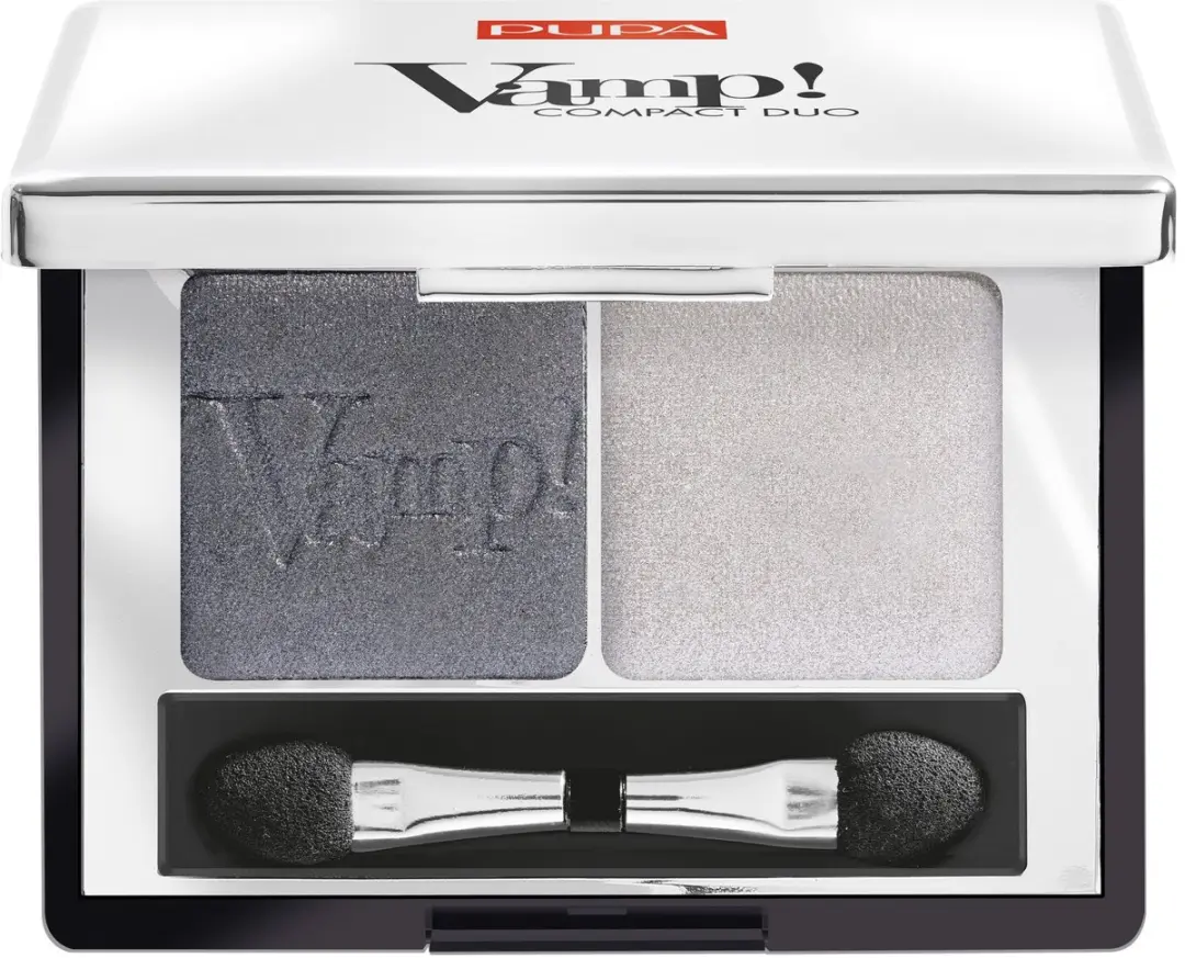 Pupa Milano Vamp! Compact Duo Oogschaduw 009 Silver Stone