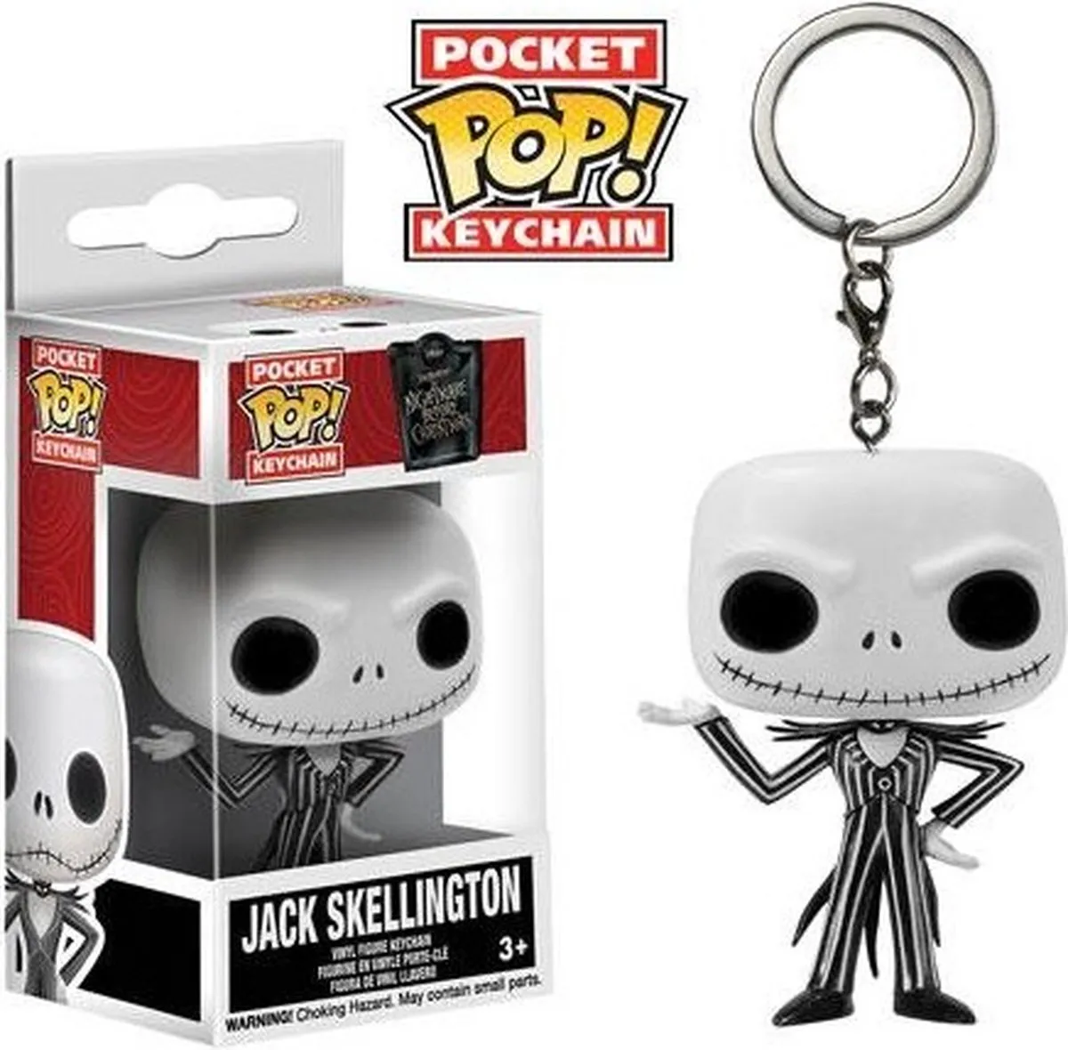 Funko Nightmare Before Christmas Jack Sleutelhanger 4cm