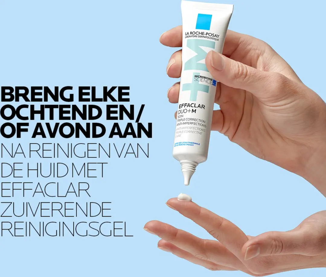 La Roche-Posay Effaclar Duo+M Dagcrème 80ml - 2x40ml