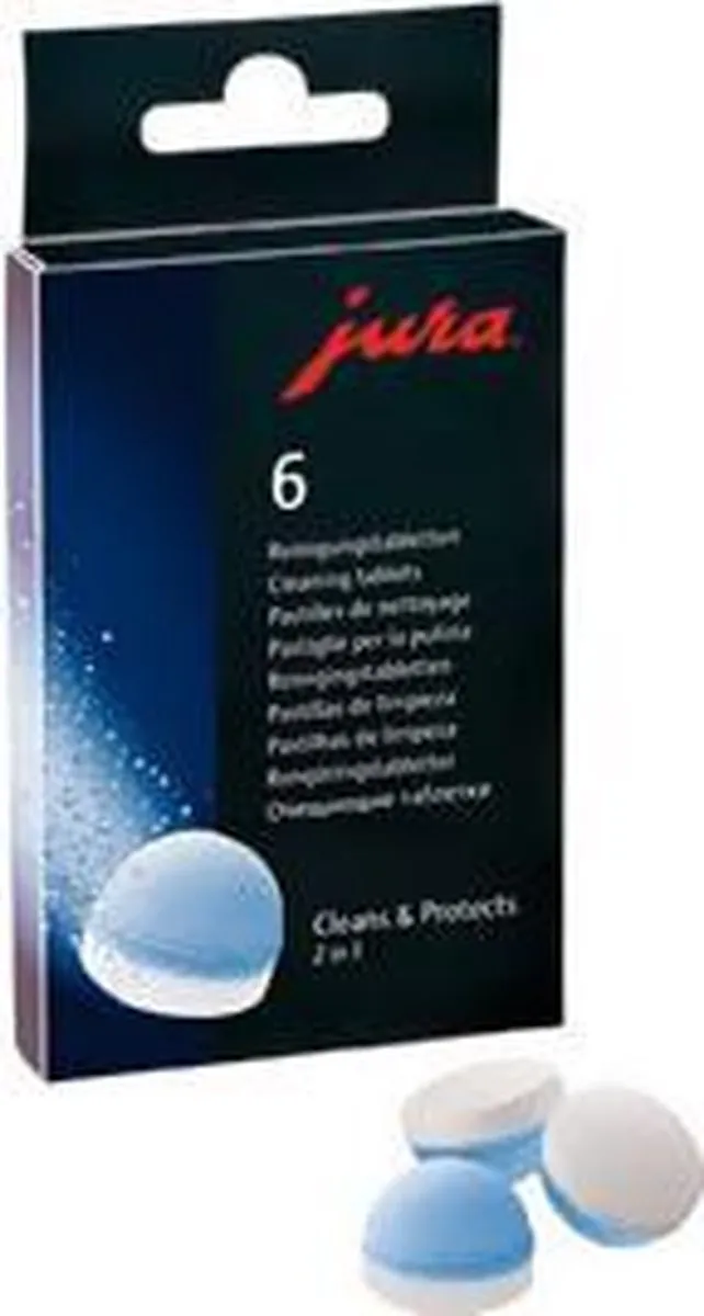 Jura Reinigingstabletten 64488 - 6 Stuks