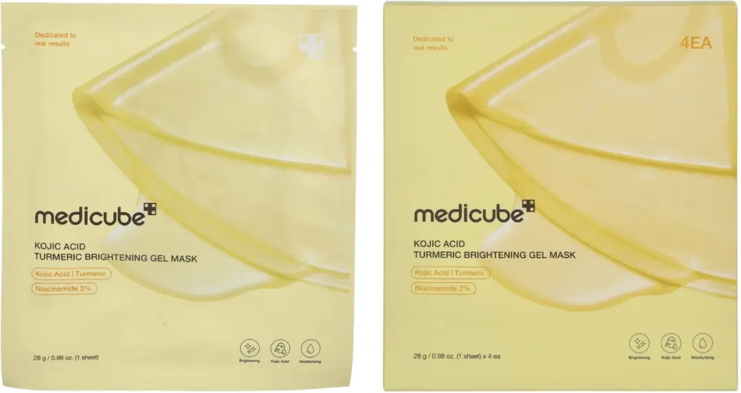 Medicube Kojic Acid Turmeric Brightening Gel Mask 28ml