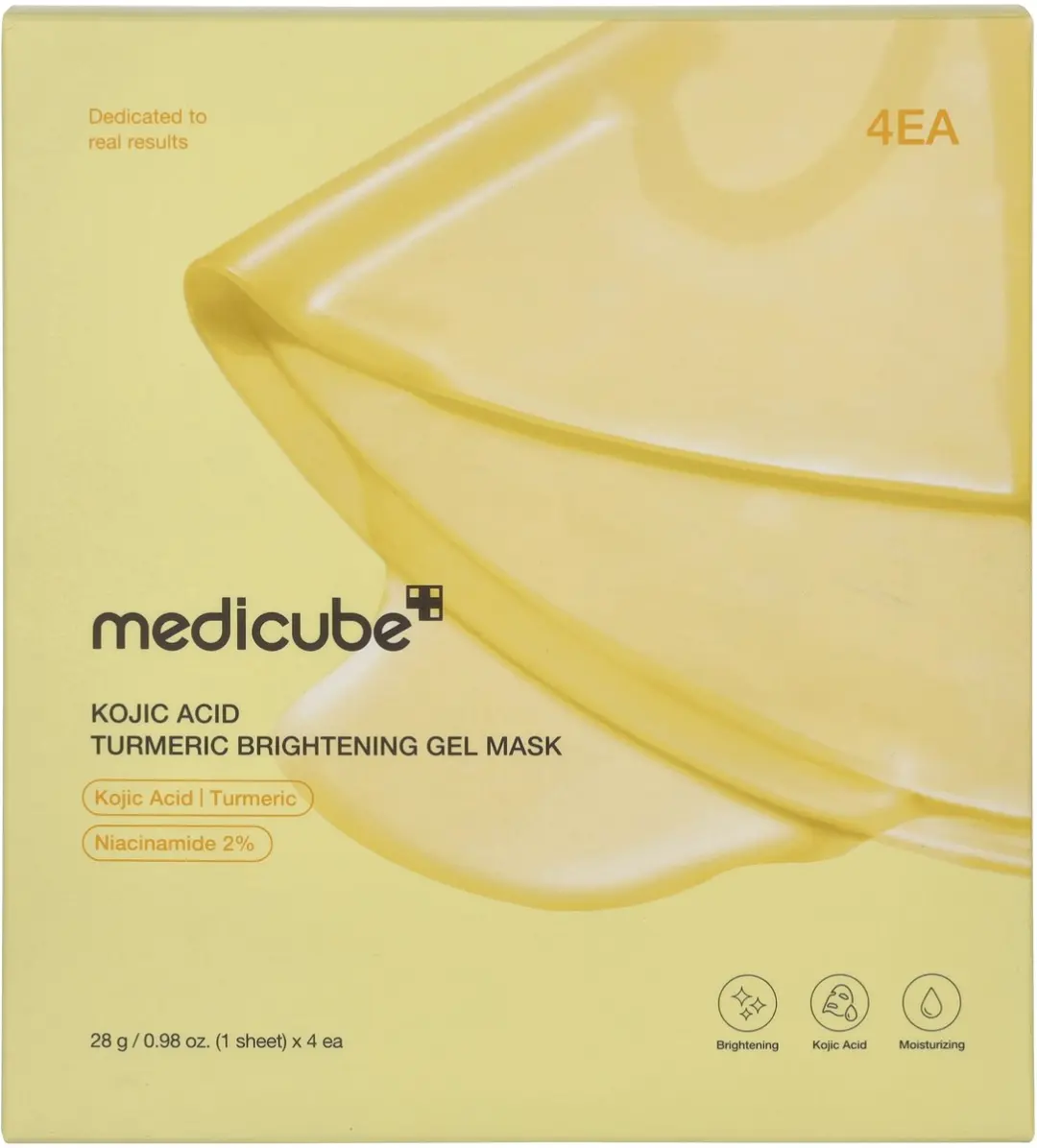 Medicube Kojic Acid Turmeric Brightening Gel Mask 28ml