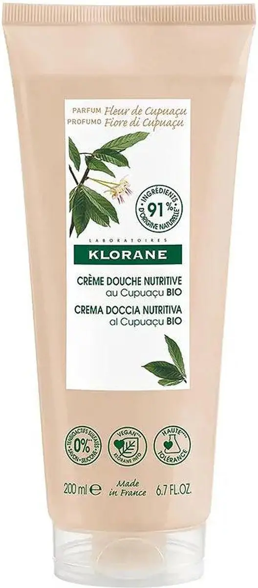 Klorane Fleur de Cupuaçu Douchegel 200ml