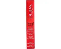 Pupa Milano Vamp! Creamy Duo Lip Pencil & Lipstick 011 Orange Red - afbeelding 6 van 6