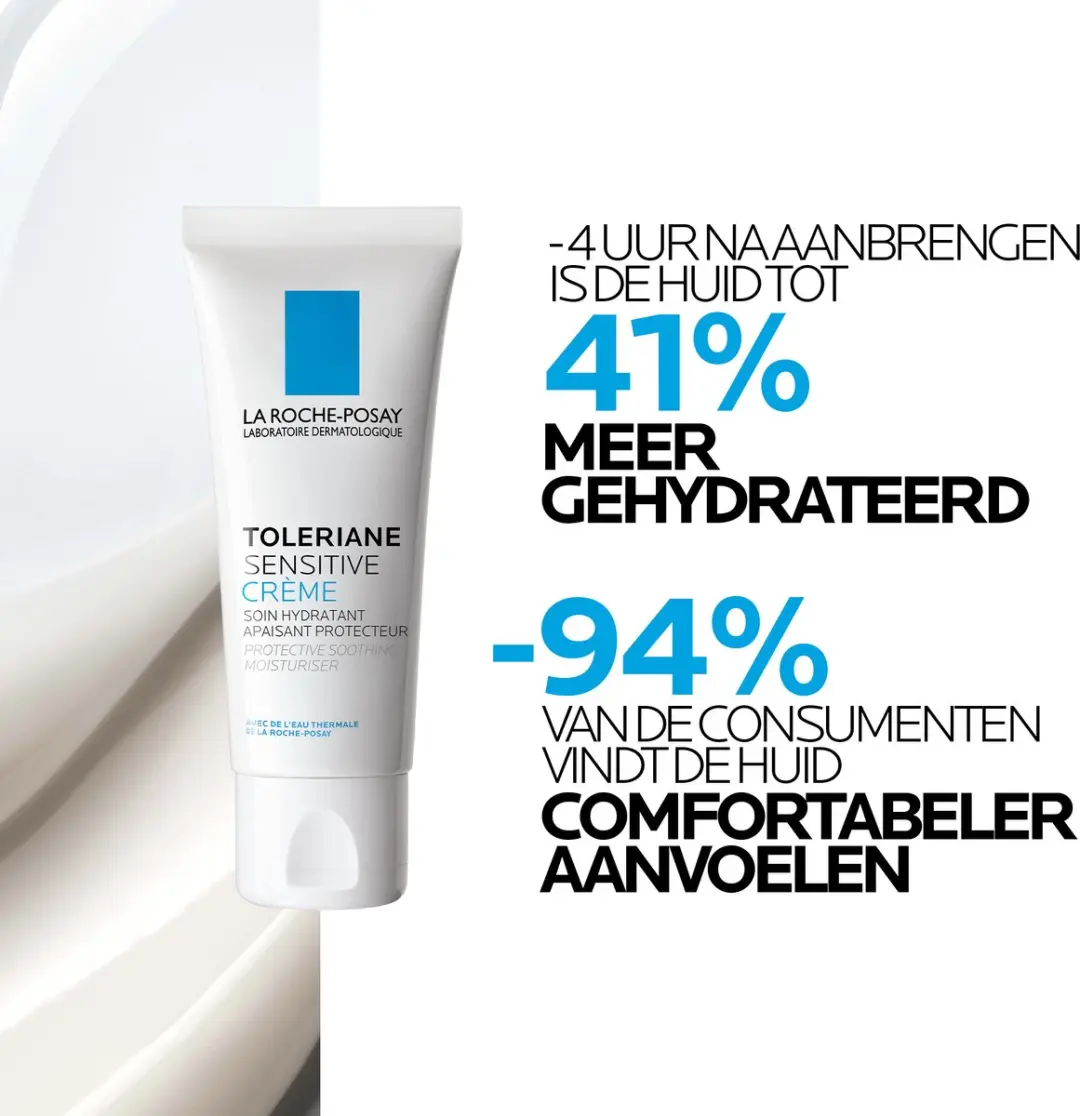 La Roche-Posay Toleriane Sensitive Dagcrème - 2x40ml