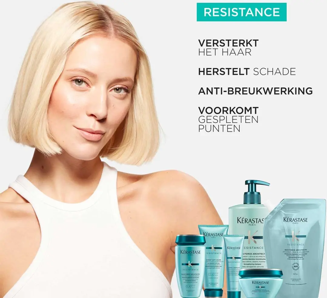 Kérastase Résistance Bain Force Architecte Shampoo - 500ml