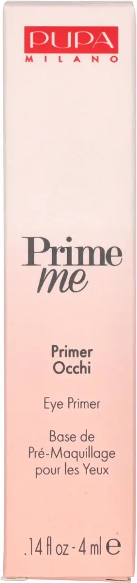 Pupa Milano PriMe Me Eye Primer 001 Clear - 4ml - afbeelding 6 van 6