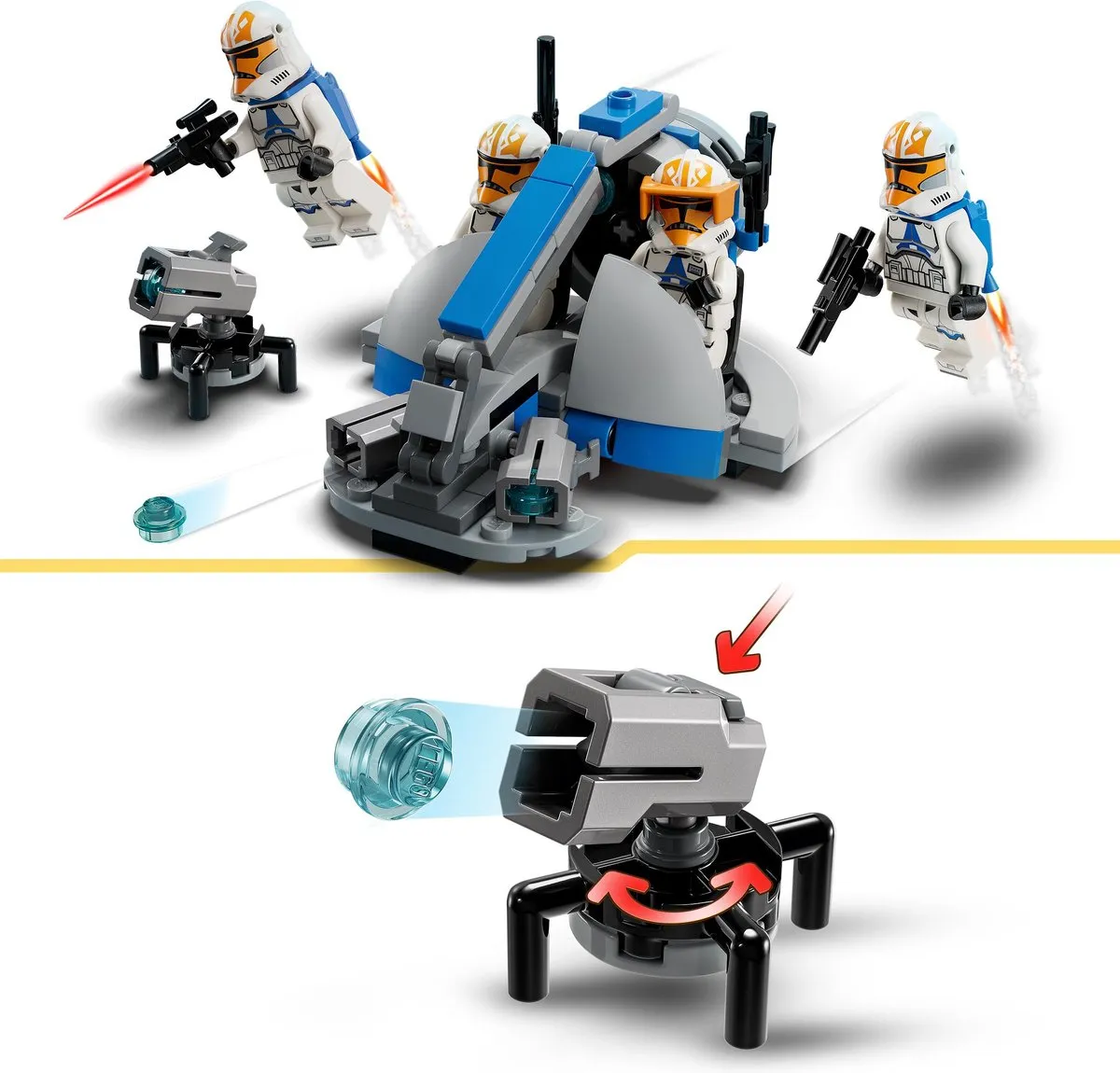 LEGO Star Wars Ahsoka's Clone Trooper Battle Pack 75359 - 108 Stukken - Multicolor