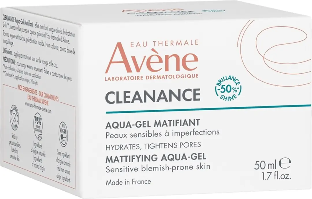 Avène Cleanance Matterende Aqua-Gel 50ml