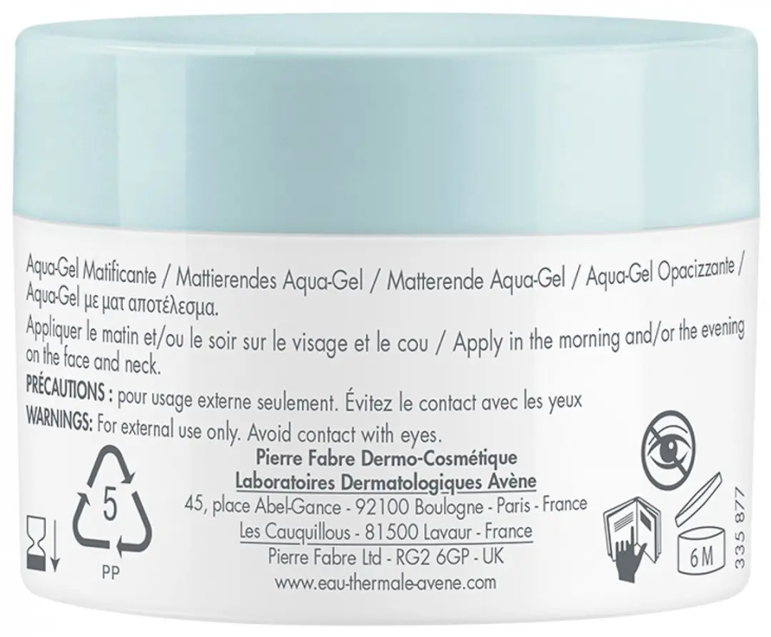 Avène Cleanance Matterende Aqua-Gel 50ml