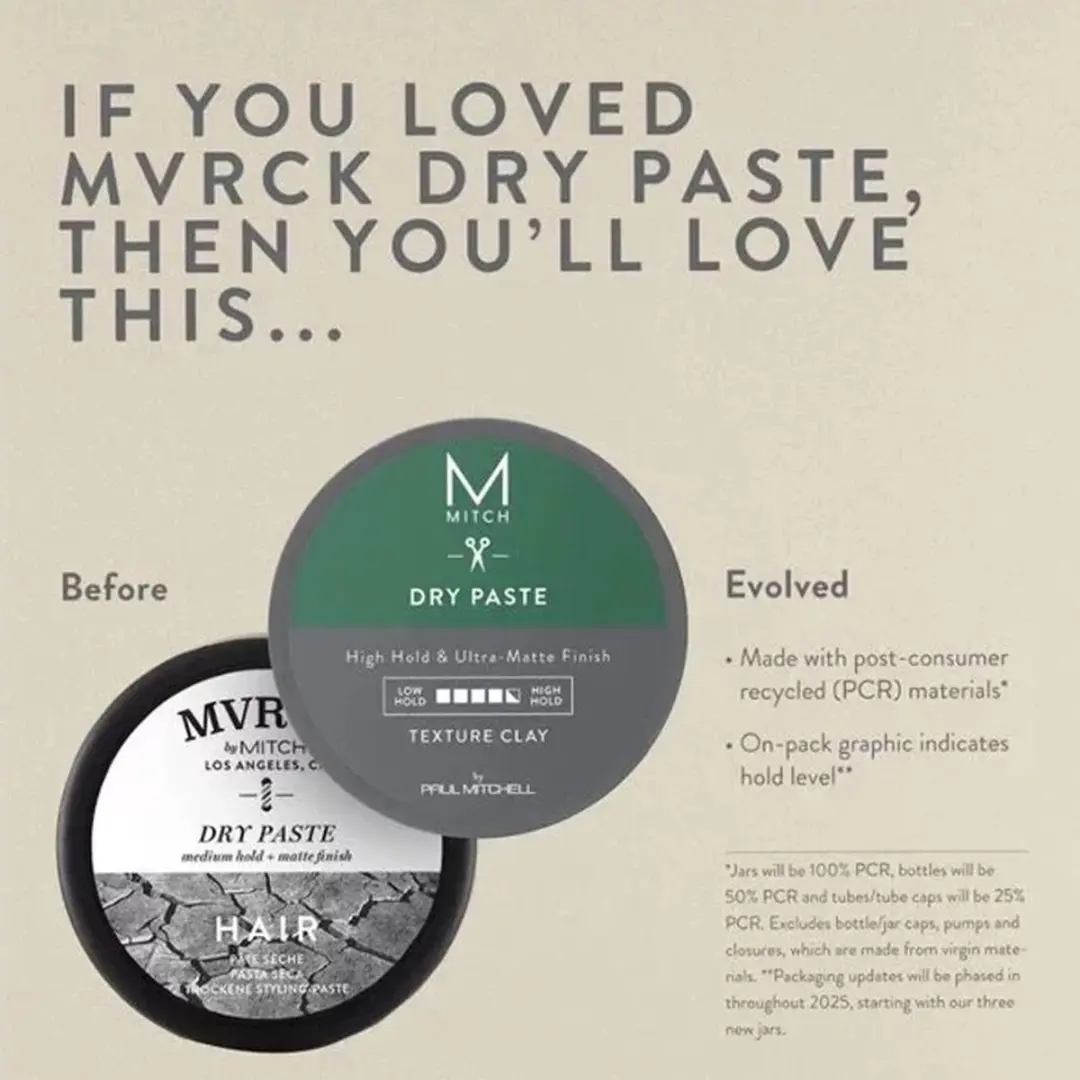 Paul Mitchell MITCH Dry Paste Texture Clay 85g - Hoog Glans & Mat
