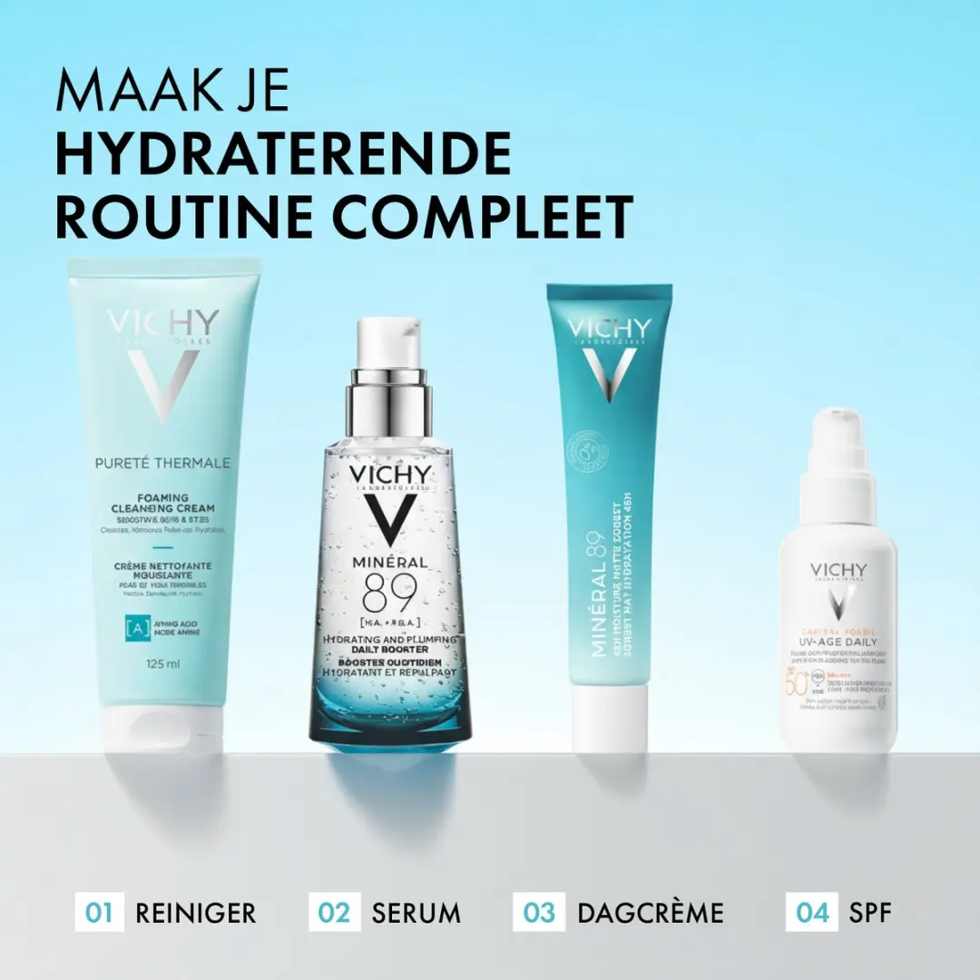 Vichy Minéral 89 Hydraterende Gel 40ml - Gevoelige Huid