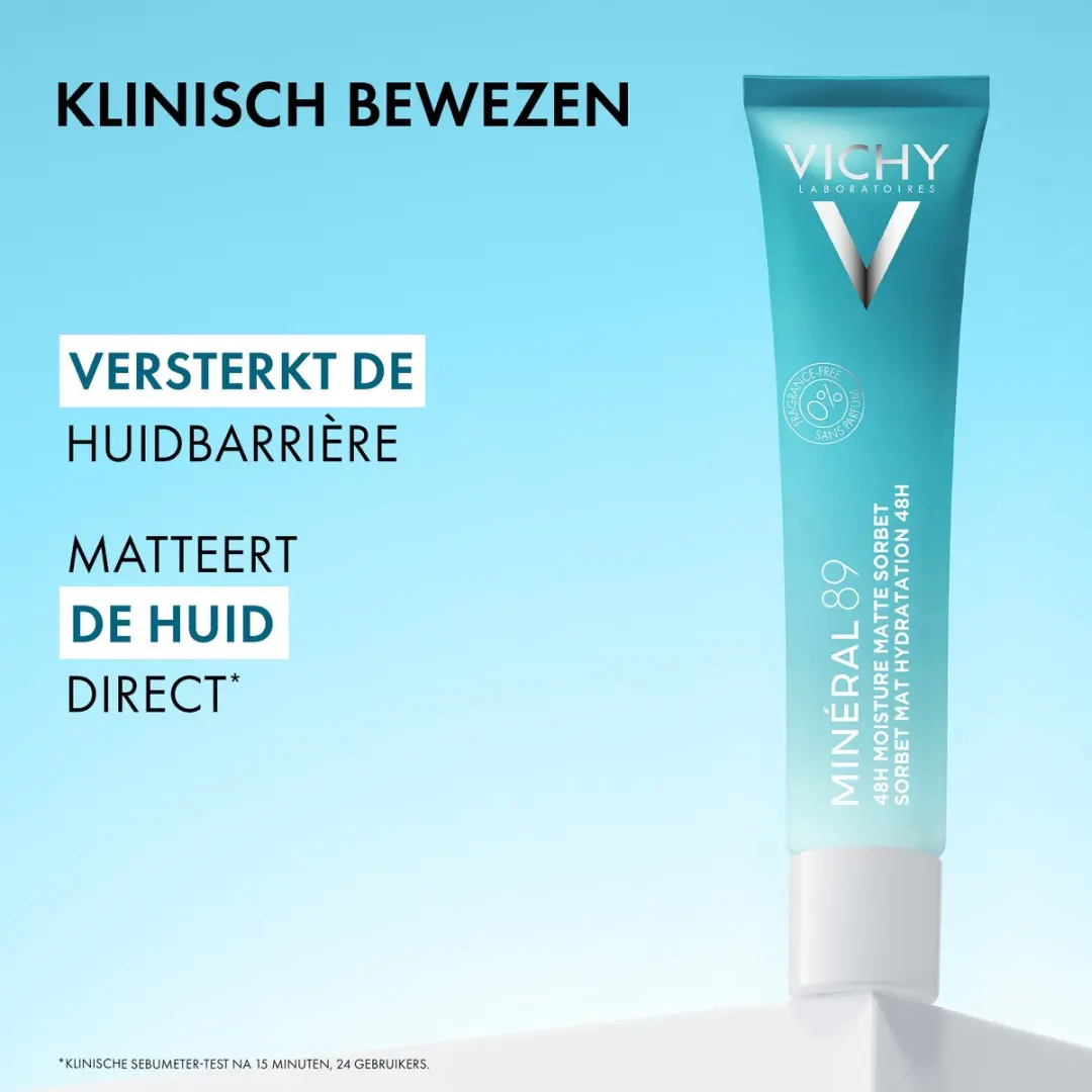Vichy Minéral 89 Hydraterende Gel 40ml - Gevoelige Huid