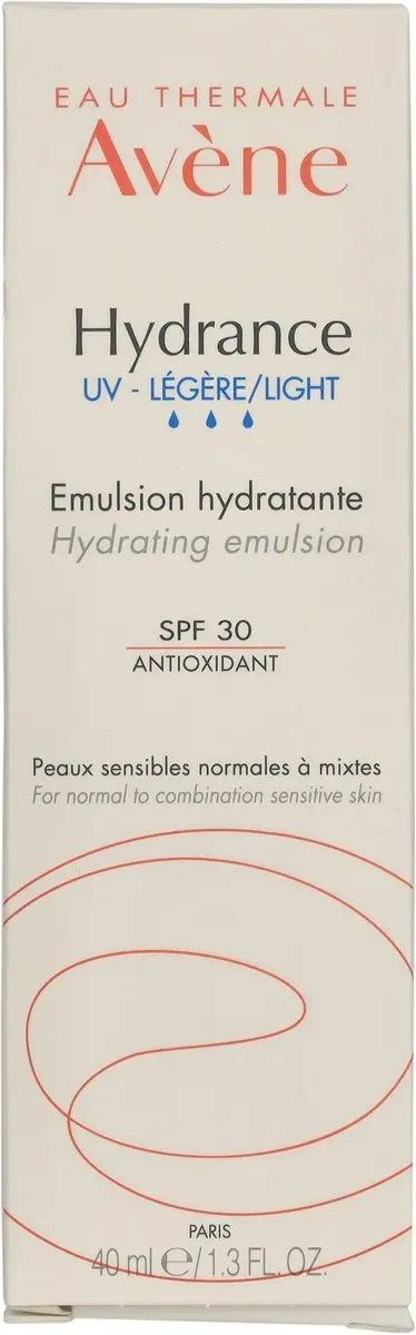 Avène Hydrance Lichte UV Emulsie 40ml