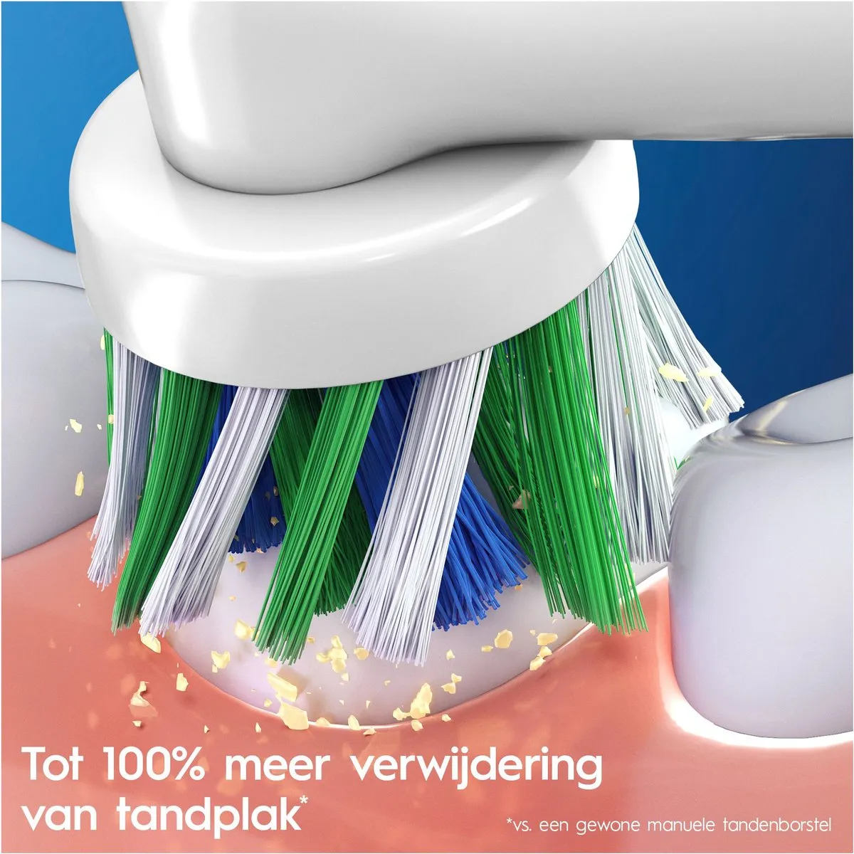 Oral-B CrossAction Opzetborstels - 10 Stuks - afbeelding 6 van 6