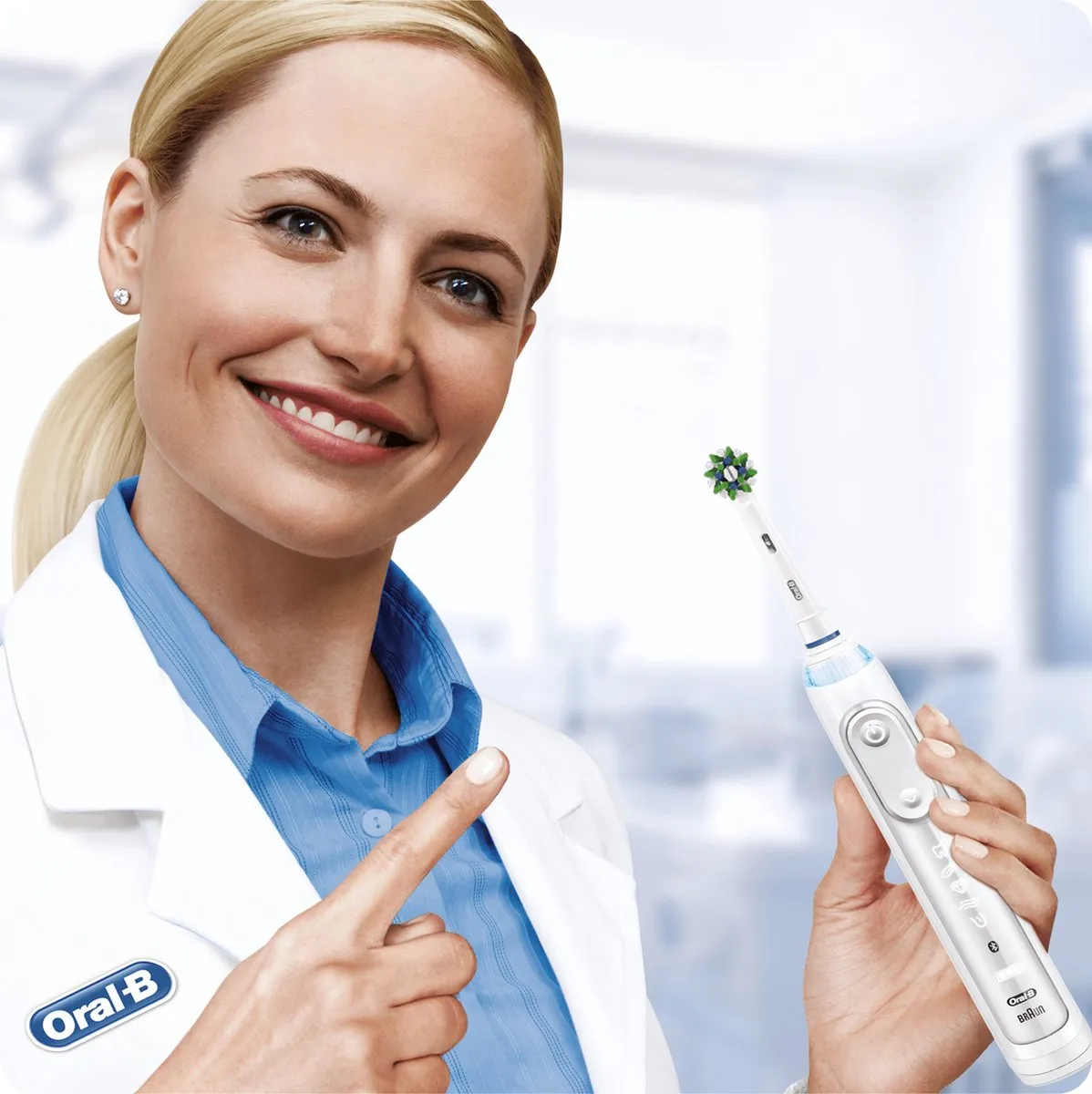 Oral-B CrossAction Opzetborstels - 10 Stuks